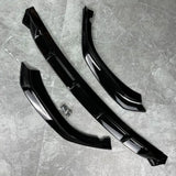 For BMW G30 M-Performance G38 2017-2020 Front Bumper Splitter Lip Diffuser Body Kit Spoiler Guard Gloss Black/Carbon Look ABS