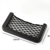 Multifunctional Cell Phone Storage Mesh Pocket Car Miscellaneous Storage Bag Creative Storage Box Car Interior Supplies