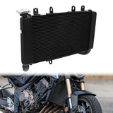 Motorcycle Aluminum Radiator Engine Cooler Cooling For HONDA CB650R 2019-2024 2020 2021 2022 Black