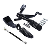 Motorcycle Mid Control Foot Pegs Kit Footrests Fit For Harley Sportster XL1200 Iron XL883 Custom 1200C 2004-2013