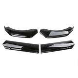 For Mondeo 2001-2007 Car Front Bumper Chin Lip Spoilers Body Kits Splitter Skirt Diffuser Protection Guard Covers
