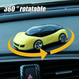 360° Rotating Car Model Navigation Bracket Strong Self-adhesive Car Mobile Phone Holder Car Interior Instrument Ornament Decor