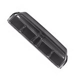 Rear Lip Diffuser For BMW 2 Series M240 G42 2021+ Carbon Fiber Bumper Lips Diffusers Shark Fin Type Car Styling upgraded body kit
