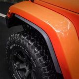 4PCS Black ABS Fender Flare Extension For Jeep For Wrangler JK 2007-2017 J401