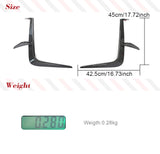 Carbon Fiber Front Bumper Splitters For Toyota GR86 2022 2023 Car Front Lip Splitters Flap Canards Apron