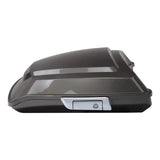 Motorcycle 5.5" Razor Pack Trunk w/ Latch For Harley Tour Pak Touring Road Glide Electra Glide Road King Street Glide 2014-2023