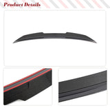 B9 Carbon Fiber Car Rear Trunk Spoiler Lip Wing Lid for Audi A4/ A4 Sline/ S4 Sedan 2017-2023 Rear Trunk Spoiler Boot Lip Wing