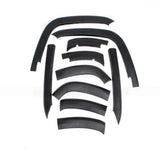 Full Size Fender Flares Wheel Arch Guard Trim For Jeep Compass 2011-2015 10pcs