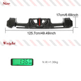 Dry Carbon Fiber Car Rear Bumper Diffuser Lip for BMW G82 G83 M4 2021 2022 Rear Bumper Diffuser Splitter Apron Flaps Valance Lip