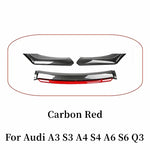 For Audi A3 A4 A6 Q3 S3 S4 S6 B6 B7 B8 B8.5 Front Bumper Spoiler Diffuser Bodykit Splitter Front Lip Shovel Cars Accessories