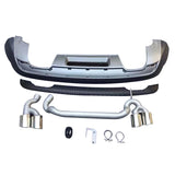SQ3 Rear Diffuser with Tailpipe Rear Lip for Audi Q3 SQ3 2013-2018