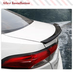 ABS Glossy Black Car Rear Trunk Racing Spoiler Wing For Toyota Corolla Sedan 2020-2022 Trunk Spoiler Boot Car Rear Highkick Lip