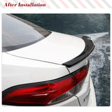 ABS Glossy Black Car Rear Trunk Racing Spoiler Wing For Toyota Corolla Sedan 2020-2022 Trunk Spoiler Boot Car Rear Highkick Lip