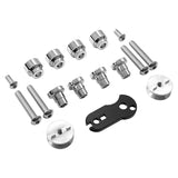 Motorcycle Saddlebags Mount Kits For Harley Fat Boy FLFBS FXBR 2018-2022