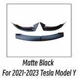 For 2017 18 19 20 21 22 23 Tesla Model 3/Y Bodykit Car Front Bumper Lip Chin Spoiler Splitter Diffuser Tuning Accessories Part