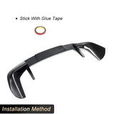 ABS Gloss Black Rear Trunk Roof Spoiler Wings for BMW X5 G05 LCI M Sport 2024 Car Racing Rear Spoiler Boot Lid Wing Lip Body Kit
