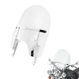 Motorcycle Quick Detachable Windshield Windscreen Mounting Bracket Kit For Harley Softail FLST FLSTC Slim Fat Boy Deluxe