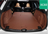 Car trunk mats for Volvo XC60 2024-2018 durable cargo liner boot carpets cover for XC60 2023
