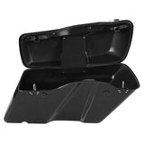 Motorcycle Vivid Black Hard Saddlebags For Harley Touring Road King Electra Glide 2014-2023 2021 2020 2019 2018