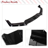 ABS Glossy Black Car Front Bumper Lip for BMW 7 Series i7 G70 M-Tech M Sport 2023 ModelCar Front Bumper Spoiler Lip Splitter