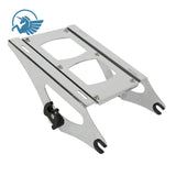 Grey Touring Razor Tour Pak Pack Tail box Luggage Rack Docking Kit for Harley 09 Up Road King Street Glide Ultra Electra CVO