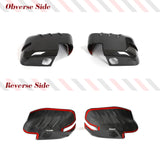 Dry Carbon Car Rear View Mirror Covers Caps For Ford Bronco 2021-2023 Add On Racing Body Kits Side Rearview Mirror Covers