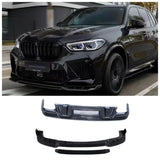 For BMW X5M F95 2019 2020 20212022 High Quality Real Carbon Fiber Front Bumper Lip Rear Diffuser Trunk Spoiler Full Body Kit