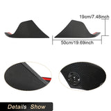 Carbon Fiber Car Rear Splitters Bumper For Toyota Supra A90 2019-2023 Rear Splitters Add On Lip Apron Cover Trims