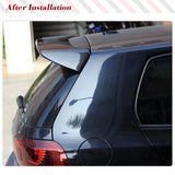 Carbon Fiber/ FRP Rear Roof Spoiler for Volkswagen VW Golf 6 VI MK6 GTI Only 2010-2013 Rear Roof Spoiler Window Extention Lip