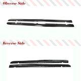 Carbon Fiber Car Side Skirts for Mercedes-Benz C Class W205 C63 C43 Coupe Car Side Skirt Extension Rocker Panel Side Body Kits