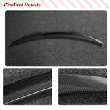 Dry Carbon Fiber Car Rear Trunk Spoiler Wing Lip for BMW 4 New Series G22 G82 Coupe 440i 430i 2021-2023 High Kick Lip Spoiler