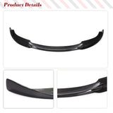 Carbon Fiber / FRP Black Car Front Bumper Lip fits for BMW 5 Series E60 M5 Sedan 2005-2009 Front Lip Chin Spoiler Racing Kits