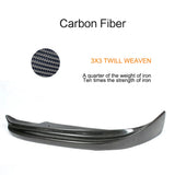 Carbon Fiber / FRP Front Bumper Splitters Flaps Apron Winglets For BMW 3Series F30 Standard Sedan 4 Door 2012 - 2018 Cupwings