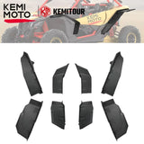 UTV 8.9" Wider Super Extended Fender Flares for Can am Maverick X3 Max Turbo R XDS 1000 Max 2017-2024 715002973