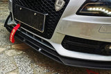 For Audi A3 A4 A6 Q3 S3 S4 S6 B6 B7 B8 B8.5 Front Bumper Spoiler Diffuser Bodykit Splitter Front Lip Shovel Cars Accessories
