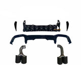 Car Parts G02 Facelift Rear Diffuser For BMW X4 G02 Upgrade X4M Rear Diffuser LCI 2021 2022