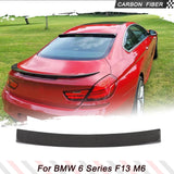 Car Rear Roof Window Spoiler Window Lip Wing Lid for BMW 6 Series F13  640i 650i Coupe Base M Sport M6 2010-2017 Racing Spoiler