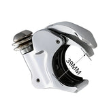 Motorcycle 39mm Quick Release Windscreen Clamps For Harley-Davidson Dyna Sportster Custom