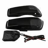 Motorcycle Saddlebag Lids W/ 5"X7" Speaker Cutouts For Harley Road King Electra Street Glide Ultra-Classic 2014-2024 2020