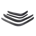 Car Front Rear Mudguard Low Fender For Jeep Wrangler JL 2018-2025 2022 2023 Splash Protector Protective Guards Flares Mudflaps