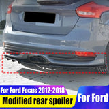 For Ford Focus 2012 2013 2014 2015 2016 2017 2018 modified car rear spoiler car exterior decoration accessories PP material