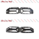 Dry Carbon Fiber Car Front Grille For BMW 2-Series G87 M2 2023+ Coupe 2-Door Front Bumper Grille Frame Car Body Kits