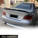 Car Rear Trunk Spoiler Wings Carbon Fiber for BMW 5 Series E60 Base Sedan M5 2004-2009 Racing Rear Spoiler Boot Lid Wing Lip