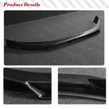 Carbon Fiber Trim For Geely Zeekr 001 2021-2024  Car Front Car Body Kits Shovel Front Lip Front Bumper Protector