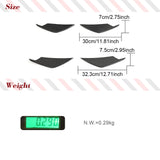 DRY/Wet Carbon Fiber Car Front Bumper Canards Bumper Air Vents Trims for BMW G80 M3 G82 G83 M4 2021 2022 Front Bumper Fins