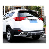 Front Rear Bumper Facelift Conversion Wide Body Kit Bodykit for Toyota Rav4 upgrade to Lexus