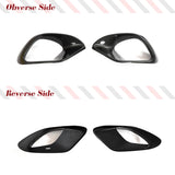 Front Bumper Splitters for Mercedes-Benz CLA Class W118 C118 AMG CLA35 CLA45 2020-2022 Carbon Fiber Front Air Vent Outlet Cover