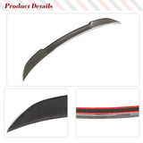 Car Rear Trunk Racing Spoiler forBMW 3 Series E90 M Sport M32005-2012 Real Carbon Fiber Rear Boot Highkick Spoiler Wing Lip
