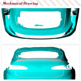 Carbon Fiber Racing Spoiler for BMW X4 X4M G02 F98 2018-2023 Sport Utility Car Trunk Lip Spoiler Rear Wing HighKick Spoiler