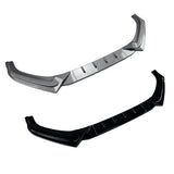 Car Front Bumper Canard Lip Trim Lower Splitter Diffuser Spoiler Body Kits Tuning For AUDI A4 B9 S-Line S4 2017 2018 2019